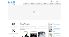 Desktop Screenshot of masgroup.org